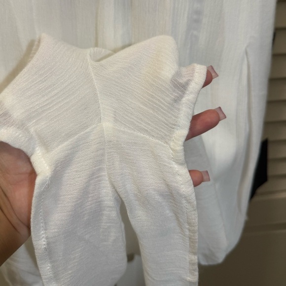 Lulus Star Spangled Ivory Backless Lace Romper - Picture 6 of 7